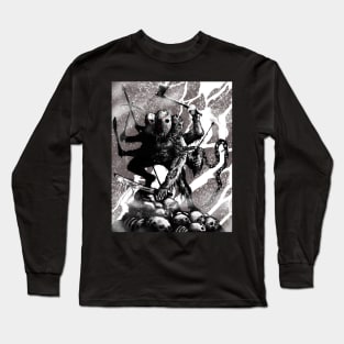 3 Headed Jason Long Sleeve T-Shirt